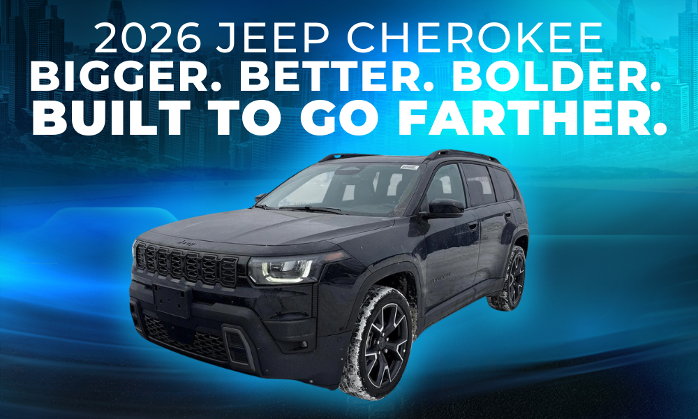Image of the brand new 2026 Jeep Cherokee